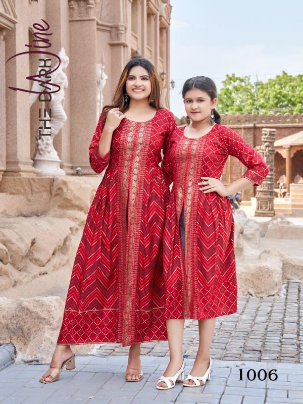 Banwery Me Mom Vol 5 Rayon Designer Exclusive Kurti Collection